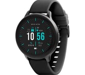 REFLEX ACTIVE Series 14 Smart Watch - Black, Silicone Strap, Black