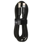 JORINDO USB C–DC-kaapeli uros ja 7,9 x 5,5 mm uros PD-laturin virtajohto Lenovo kannettavan tietokoneen 3 metrille