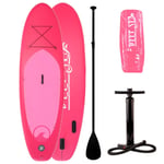 Deep Sea SUP-lauta Standard, vaaleanpunainen