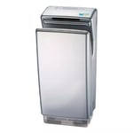 JETDRYER Business Hands-In 850WHygienic Auto-Sensing Hand Dryer. LCD Screen with Count Down. High Speed Airflow Dries Hands in 10 Sec Auto Shut Off. Removable Drip Collection Tray. Silver Colour.