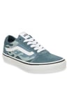 Vans Unisexe Enfants Ward Basket, Tonal Flames Blue/White, 31 EU