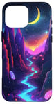 iPhone 16 Pro Max Mystic Crescent River Night Landscape Case