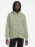 Nike Nsw Phoenix Fleece Full Zip Os Hoodie - Green