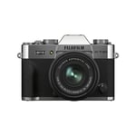 Fujifilm FUJIFILM X-T30 II Mirrorless Camera with XC 15-45mm OIS PZ Lens (Silver)