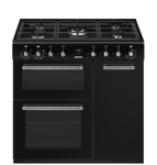 Smeg Concert CX93GMBL 90cm Dual Fuel Range Cooker