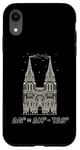 Coque pour iPhone XR Formule d'énergie libre Cathédrale Physique Mathématiques