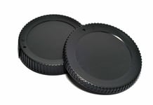 Nikon Z Camera Body Cap & Rear Lens Cap Set for Nikon Z Mount Mirrorless Cameras