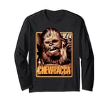 Star Wars Chewbacca Yell Portrait Manche Longue