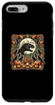 Coque pour iPhone 7 Plus/8 Plus T-Rex Cat Halloween Costume de chat citrouilles pour Thanksgiving