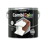 Peinture antirouille Combicolor métal, blanc signalisation ral 9016 bidon de 0,75l Rust-oleum