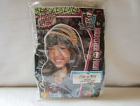 NEW RUBIE'S MONSTER HIGH CLEO DE NILE CHILDS WIG WITH HEADPIECE ( AGE 6+ ).