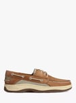 Sperry Billfish 3-Eye Leather Boat Shoes, Dark Tan