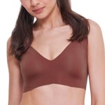 Sloggi BH Zero Feel 2 0 Soft Bra Mörkbrun Small Dam