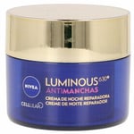 Soins visage Nivea  LUMINOUS 630º ANTIMANCHAS crema noche reparadora 40 ml