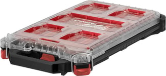 Milwaukee 4932471065 932471065 PACKOUT Compact Slim Organiser, Black, Red