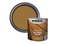 Ronseal Quick Drying Decking Stain Country Oak 2.5 litre RSLQDDSCO25L