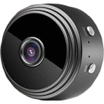 SPY CAMERA 2-pack Mini HD 1080P Trådlös WiFi Bärbar Hemsäkerhet Trådlös Kompaktvideo Inomhus-Utomhus