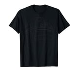 Star Wars R2-D2 Black Transparent Partial Outline T-Shirt