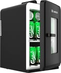 15L Mini Fridge - Portable AC/DC Cooler & Warmer Car, Office, Bedroom, Skincare