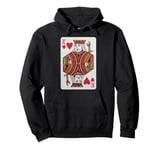 King Of Hearts Valentines Day Cool V-Day Couple Matching Pullover Hoodie