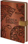 Carnet A5 Premium Game Of Thrones Sigils