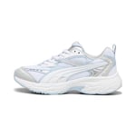 PUMA Morphic Jr Basket, Blanc cendré Gris, 38 EU