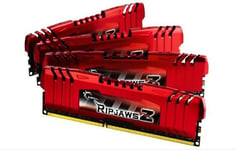 32 Go Mémoire G.Skill DDR3 2133MHz PC3-14900 (10-11-10-30) kit de 4 barrettes (RAM) 4x8 Go Série RipjawsZ