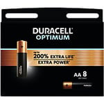 Duracell Batteries Optimum AA Pack of 8