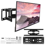 TV Wall Stands Mount Swivel Tilt for 40 42 46 50 55 60 70 75 80 TVs Full Motion