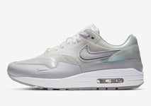 Women's Nike Air Max 1 UK 5 (EUR 38.5) White Pure Platinum DA4300 100