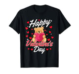 Happy Valentine's Day - Cute Teddy Bear T-Shirt