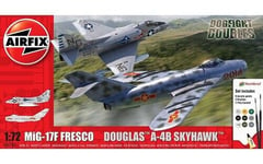 Airfix 1:72 A50185 MiG17F Fresco/Douglas A-4B Skyhawk Dogfight Double Kit