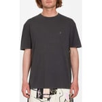 T-shirt Volcom  Camiseta  Solid Stone Black