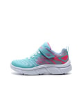 Skechers 302478l Aqpk Basket, Aqua Mesh Pink Trim, 27.5 EU