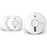 FireAngel Optical Smoke Alarm with 5 Year Replaceable Batteries, FA6615-R-T2 - Twin Pack & FireAngel Optical Smoke Alarm with Escape Light & 3 Year Replaceable Batteries, FA6611-R , White