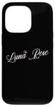 Coque pour iPhone 13 Pro Luna Rose Custom Name for Kids Toddlers Women - Luna Rose