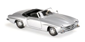 MINICHAMPS 940033130 1:43 MERCEDES-BENZ 190 SL (W121) – 1955 – SILVER – MAXICHAM