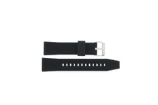 Seiko Klockarmband SRPD93P9 / 4R36-07G0 R045011J0 Gummi Svart 22mm