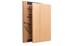 Axtschlag Planche à découper XXL en Bois de Cerisier élégant, 700 x 400 x 25 mm, Planche de Cuisine Extra Large, en Bois Massif, Facile d'entretien, utilisable des Deux côtés