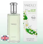 YARDLEY LONDON Lily of the Valley Eau de Toilette Perfume for her 50ml *NEW*