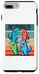 Coque pour iPhone 7 Plus/8 Plus Les dinosaures luttent humour petits bras dinosaures