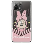 ERT GROUP Coque de téléphone Portable pour Xiaomi 11 Lite 4G/5G Original et sous Licence Officielle Disney Motif Minnie 053, partiel imprimé