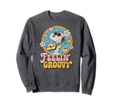 Peanuts - Feelin' Groovy Snoopy and Woodstock Sweatshirt