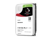 Seagate IronWolf ST12000VN0008 - Harddisk - 12 TB - intern - 3.5 - SATA 6Gb/s - 7200 rpm - buffer: 256 MB - med 3-års Seagate Rescue Data Recovery (en pakke 4)