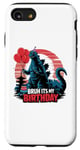 Coque pour iPhone SE (2020) / 7 / 8 Kaiju Décorations dinosaures monstres japonais pour fête d'anniversaire