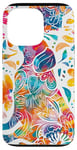 Coque pour iPhone 13 Pro Motif teckel aquarelle – Motif cachemire blanc