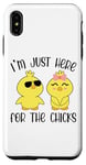 Coque pour iPhone XS Max I'm Just Here for the Chicks - Adorable poussin de Pâques