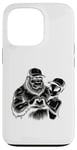 Coque pour iPhone 13 Pro Funny Cryptid Bigfoot Alien Love Valentine Monster Femme Homme