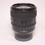 Sony Used FE 50mm f/1.4 GM Lens