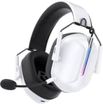 Casque Ps5 Sans Fil, Casque Gaming Pour Pc/Ps4/Ps5/Switch, Casque Bluetooth Sans Fil Avec Microphone Lumière Rgb, Design Ergonomique, Filaire 3,5 Mm Pour Xbox Série